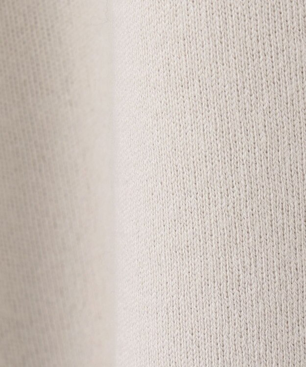 自由区 【Sサイズ有】コットンカシミヤ ニットトレーナー ライトグレー系