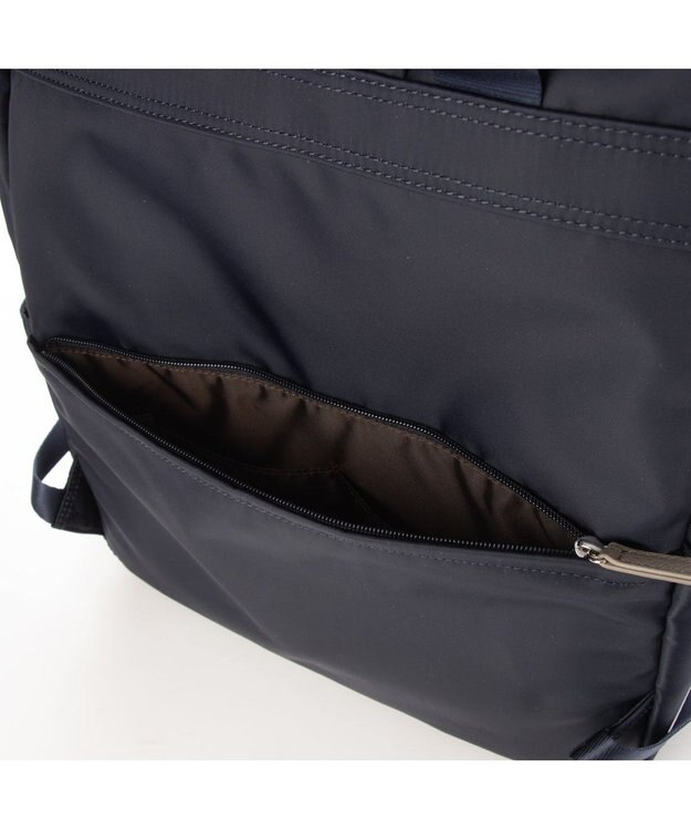 LA BAGAGERIE 10ポケット持ち手付きリュック Lサイズ ネイビー