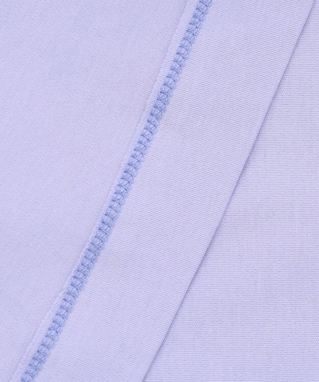 ANY シルケットスムース タックスリーブプルオーバー ブルー