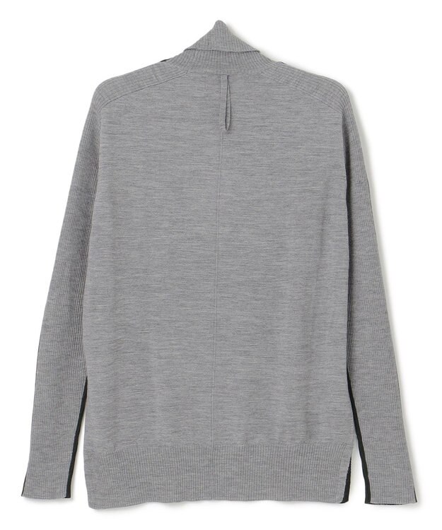 BEIGE， 【洗える】LA MONNAIE / タートルネックニット F Green×Md Gray