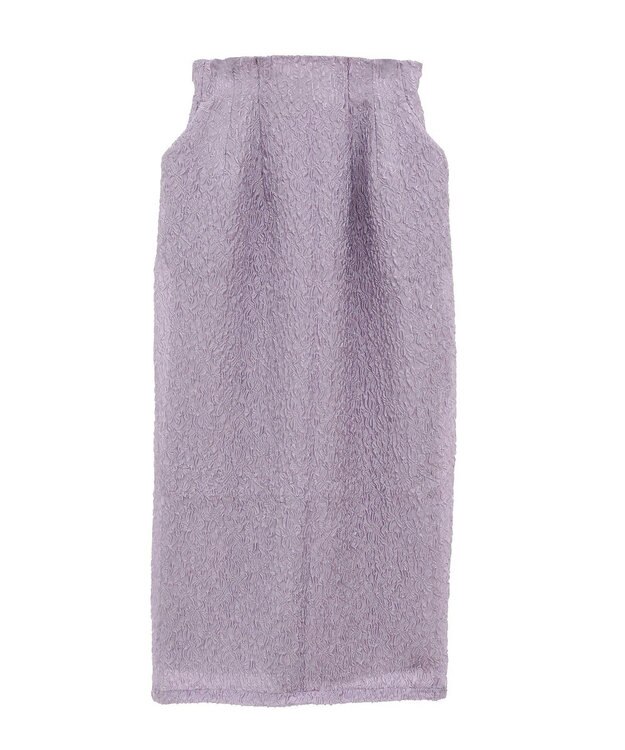 Green Parks ハイウエストコクーンスカート Purple