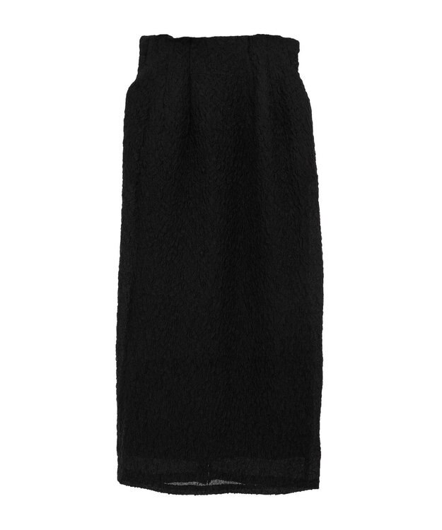 Green Parks ハイウエストコクーンスカート Black