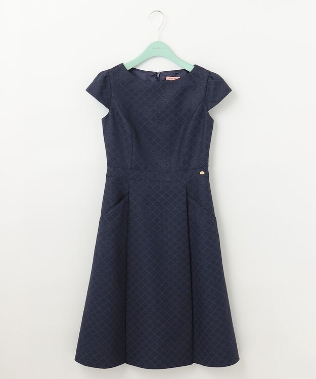 TOCCA 【洗える！】ICE BOX ドレス ネイビー系7