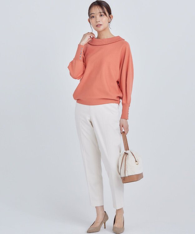 組曲 華奢見えフェミニット アプリコットオレンジ系