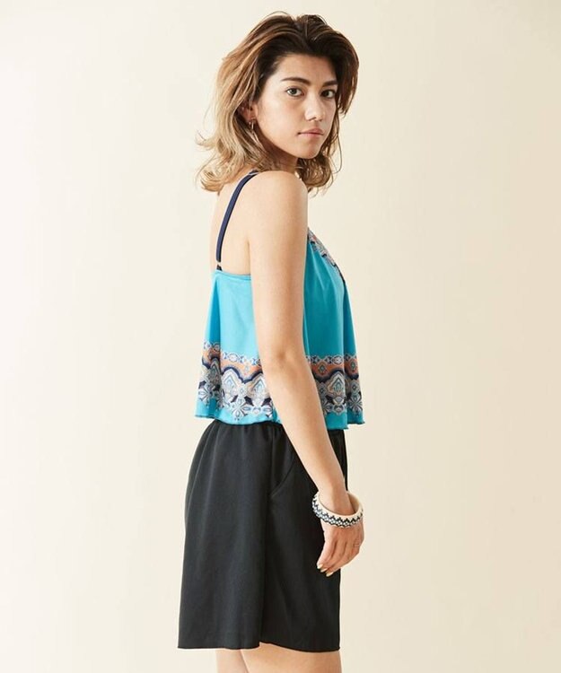 San-ai Resort（三愛水着楽園） スムース　ショートパンツ　M・L【San-ai Resort（サンアイリゾート）】 ブラック