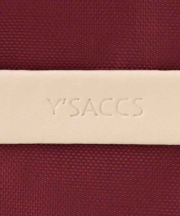 Y'SACCS トラベル ホライズン2WAYトート ダークレッド