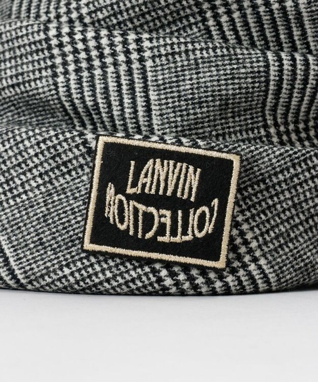 AURORA 【 LANVIN COLLECTION（ランバン コレクション） 】ドレープクロッシェハット チャコールグレー