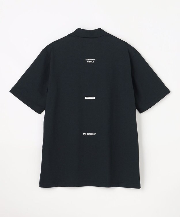 PW CIRCULUS 【MEN】ベーシックモックT ゴルフ ブラック系
