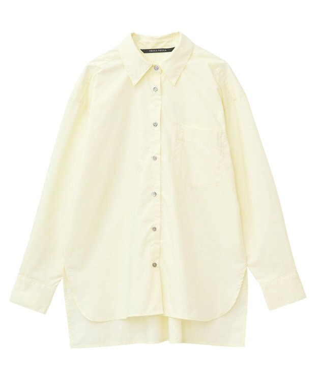 YECCA VECCA ロングシャツ Yellow