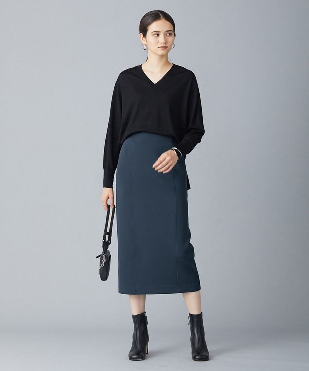 ICB ストレッチショートブーツ ブラック系