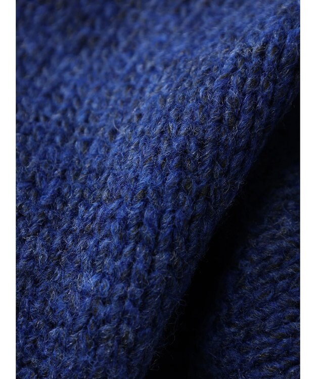 AMERICAN HOLIC サイドスリット袖ボリュームニットプルオーバー Blue