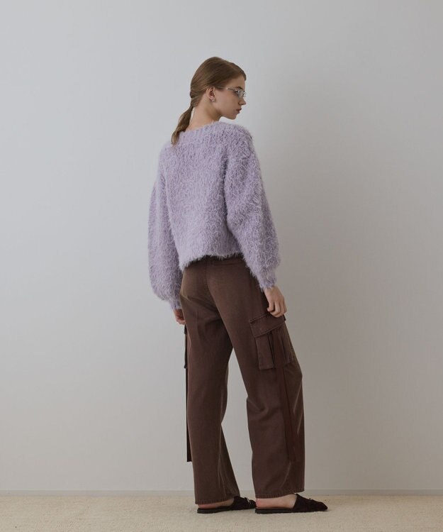 GRACE CONTINENTAL リュウカツイルカーゴパンツ ブラウン