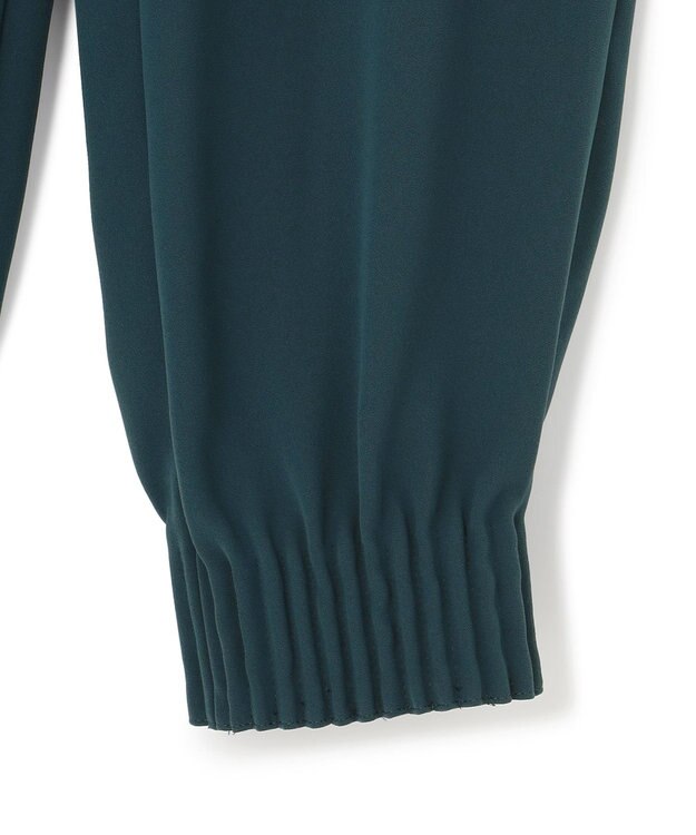 ICB 【WEB限定カラーあり・洗える】ライトダブルクロス ジョガーパンツ パイングリーン系