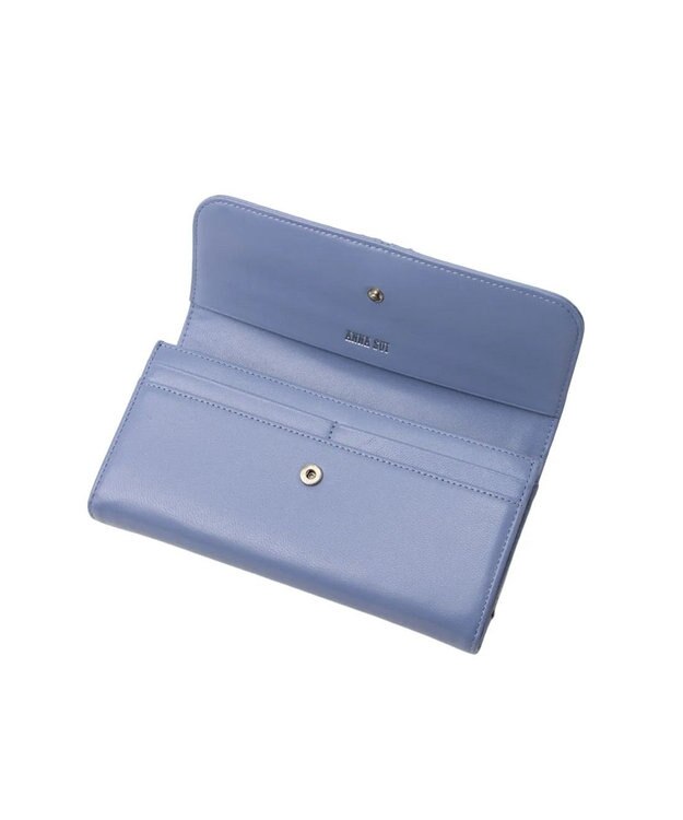 ANNA SUI ナーシャ 口金長財布 ライトブルー