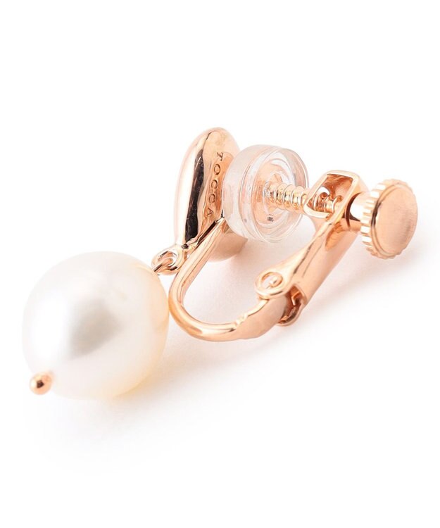 TOCCA FULL HEART EARRINGS イヤリング ローズ系