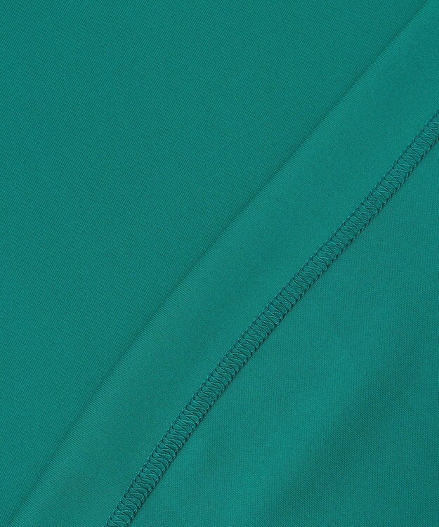 23区GOLF 【23Fondation/MEN】【吸水速乾・UVケア】バイカラー 長袖モックネックシャツ グリーン系