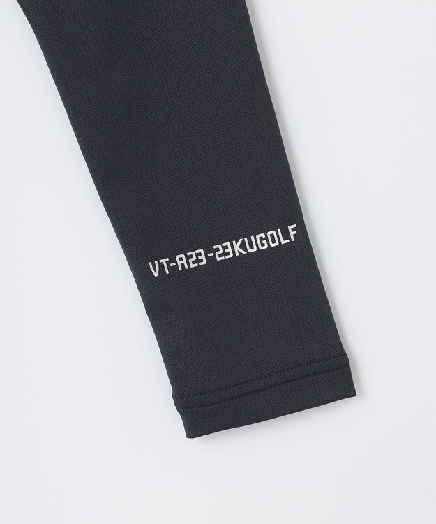 23区GOLF 【WOMEN】【吸水速乾・UVケア】３０ｄインナーUネック カノコ ネイビー系