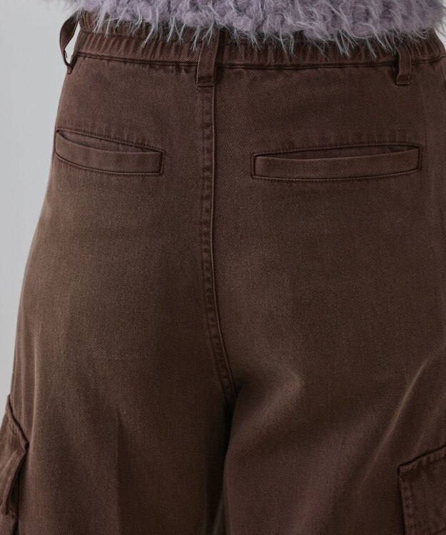 GRACE CONTINENTAL リュウカツイルカーゴパンツ ブラウン