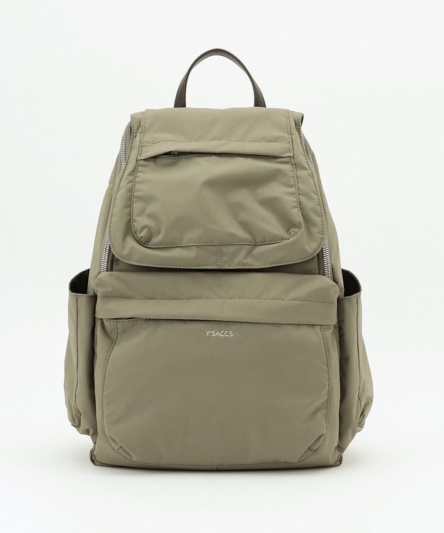 Y'SACCS カーゴポケット　リュックサック　Mサイズ カーキ
