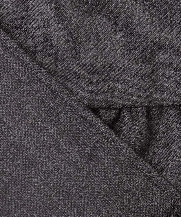 23区 S 【洗える】TWビエラ イレギュラーヘム ブラウス グレー系