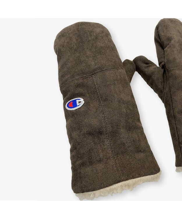林八百吉商店 Champion　スエードボアミトングローブ ブラウン