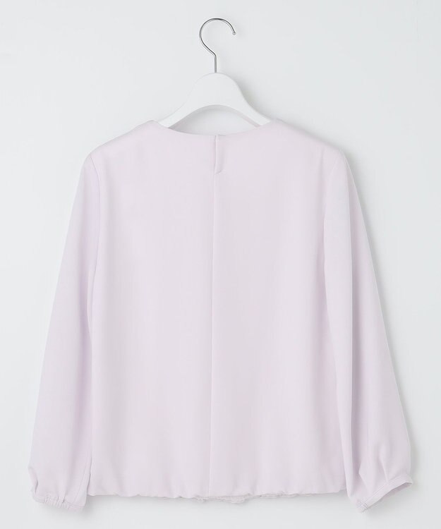 J.PRESS LADIES S プルエラ クルーネック カットソー ふじ色系