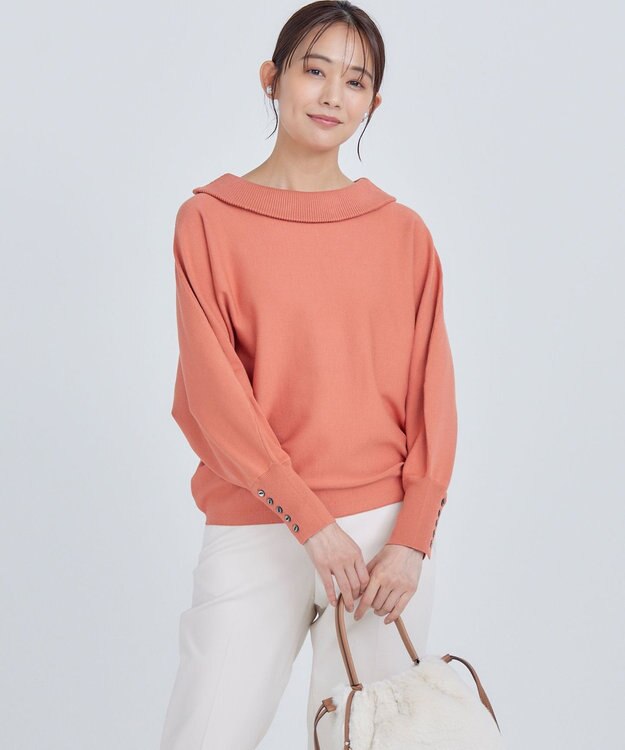 組曲 華奢見えフェミニット アプリコットオレンジ系