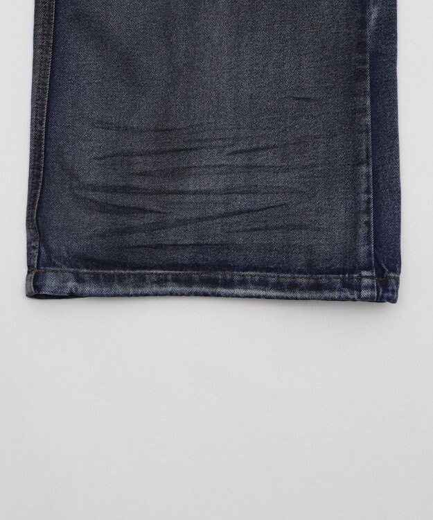 WEGO ローライズバギーフレアデニムカーゴパンツ デニム淡加工色