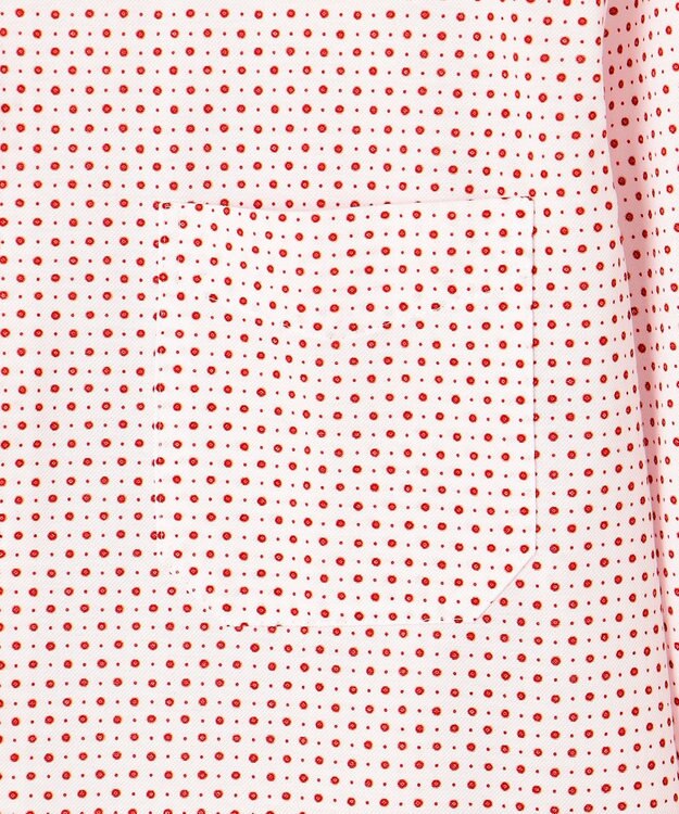 JOSEPH ABBOUD 【キングサイズ・快適な着心地・イージーケア】コンパクトジャージープリント シ ャツ ワイン系5