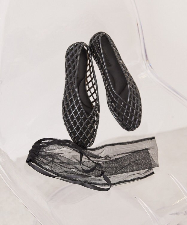 AMERICAN HOLIC もちやわインソール ジェリーシューズ Black
