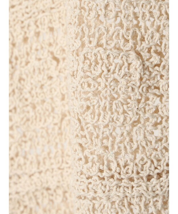 Green Parks ■ＥＳＣＡＲ　クロシェレースワンピース Ivory