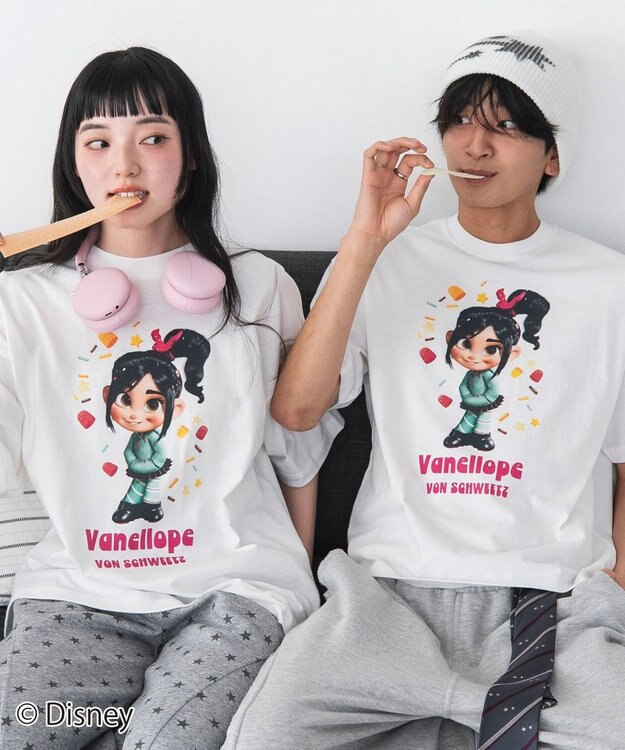 WEGO 【ディスニー/マーベル/スター・ウォーズ/ユニセックス着用ITEM/SMLサイズ展開】キャラクターズグラフィックT2（SS） 柄12