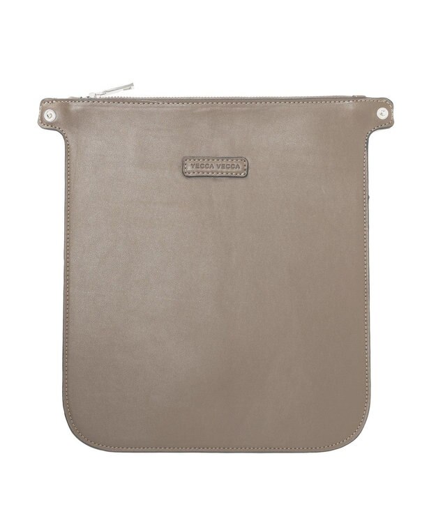 YECCA VECCA ベルトデザインワンハンドルショルダーバッグ Dark Brown