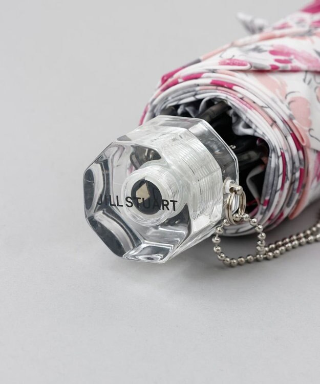 AURORA 【 JILL STUART（ジル スチュアート）】ヴィンテージフラワープリント雨傘（折りたたみ傘） ピンク