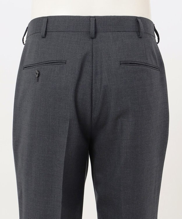 J.PRESS MEN 【定番】ぺピンメリノ トロピカル スーツ / 背抜き グレー系