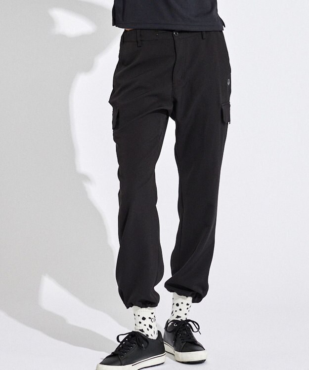 PW CIRCULUS 【裾2WAY】【WOMEN】ヘム スピンドルパンツ ゴルフウェア レディース ブラック系