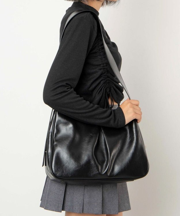 WEGO ハトメベルトワンショルダー ブラック