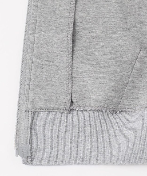 J.PRESS KIDS 【140-170cm】ダンボールニット ロゴ パーカー トップグレー