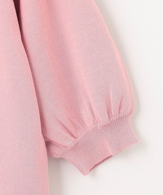 Feroux 【接触冷感・UVカット・洗える】クルーネックハーフスリーブ プルオーバー ピンク系