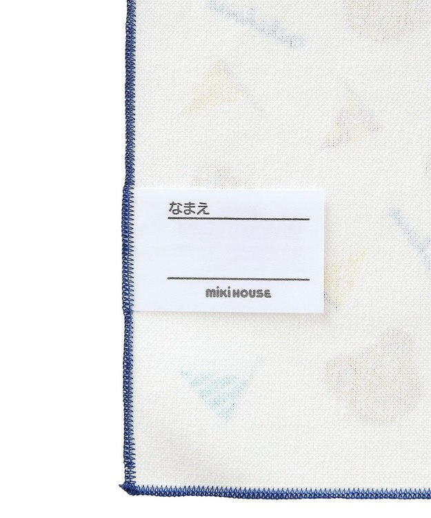 MIKI HOUSE HOT BISCUITS 【ミキハウス】 ミキハウスベア ランチョンマットセット 赤×紺