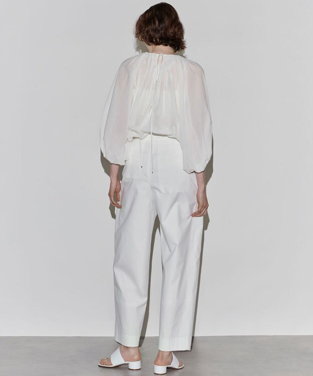 NAVE 【Nave　洗える】リリー テーパードパンツ ホワイト系