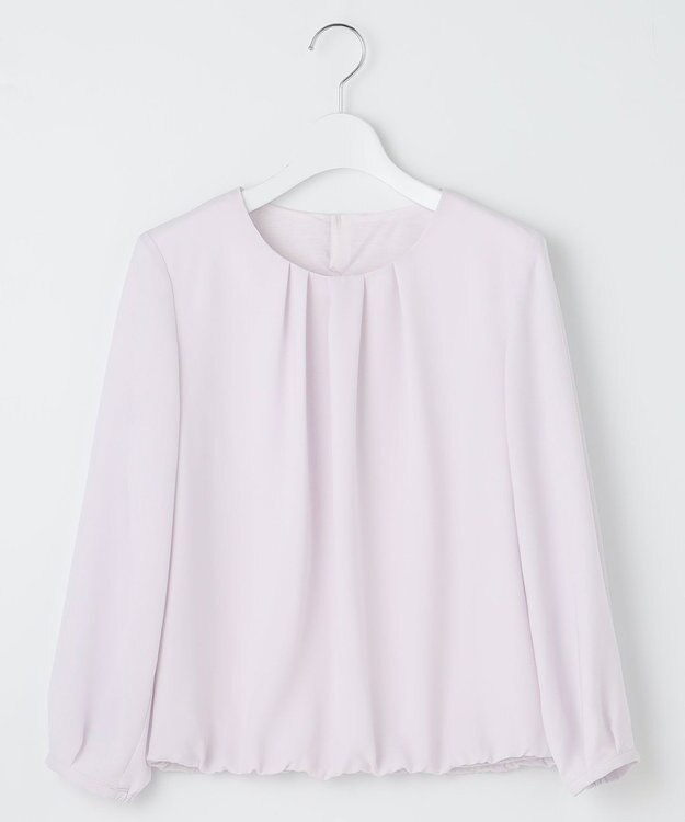 J.PRESS LADIES S プルエラ クルーネック カットソー ふじ色系