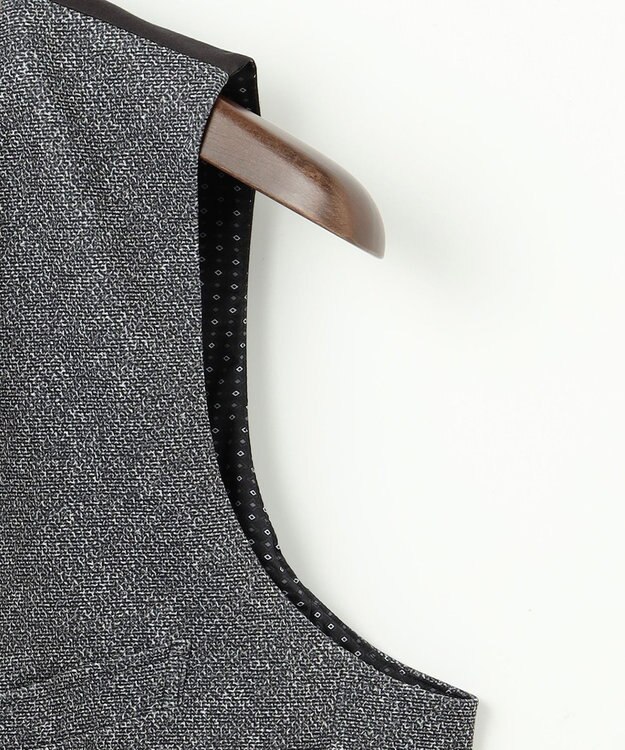 JOSEPH ABBOUD 【キングサイズ・ストレッチ/弱撥水】ムリネ ジャージ ベスト ライトグレー系