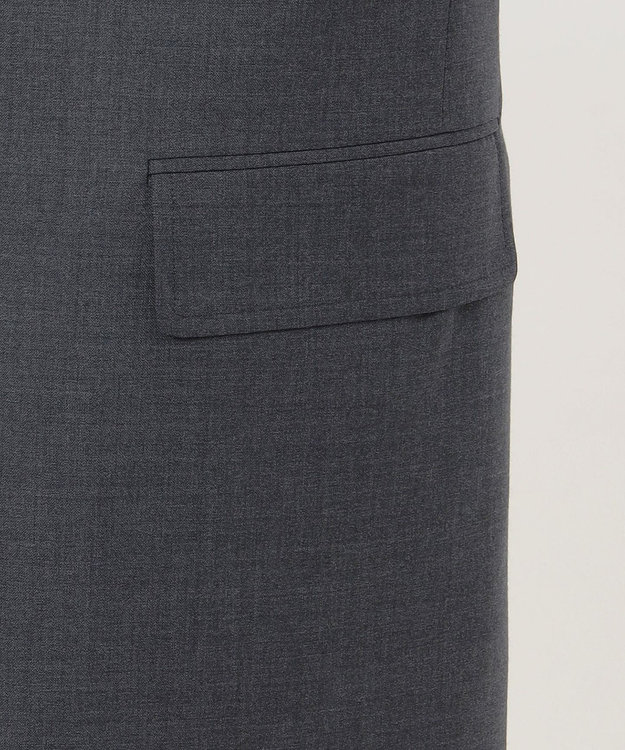 J.PRESS MEN 【定番】ぺピンメリノ トロピカル スーツ / 背抜き グレー系