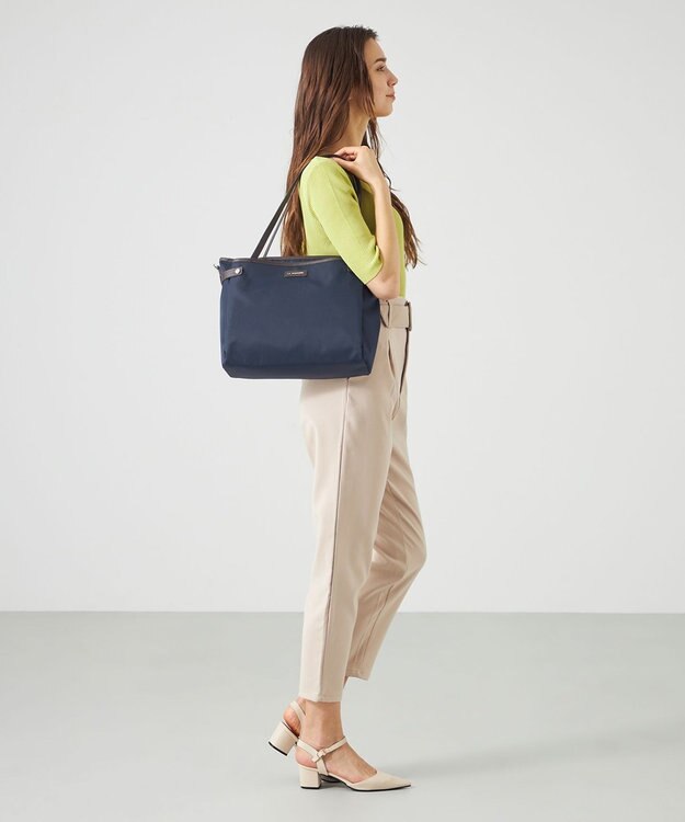 LA BAGAGERIE 【撥水ナイロン】ベーシックA4トート ネイビー