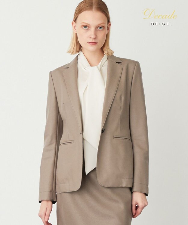 BEIGE， CORBY / テーラードジャケット Taupe