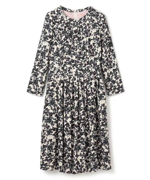 TOCCA 【洗える】SLEEPING FLOWERS ドレス ブラック系5