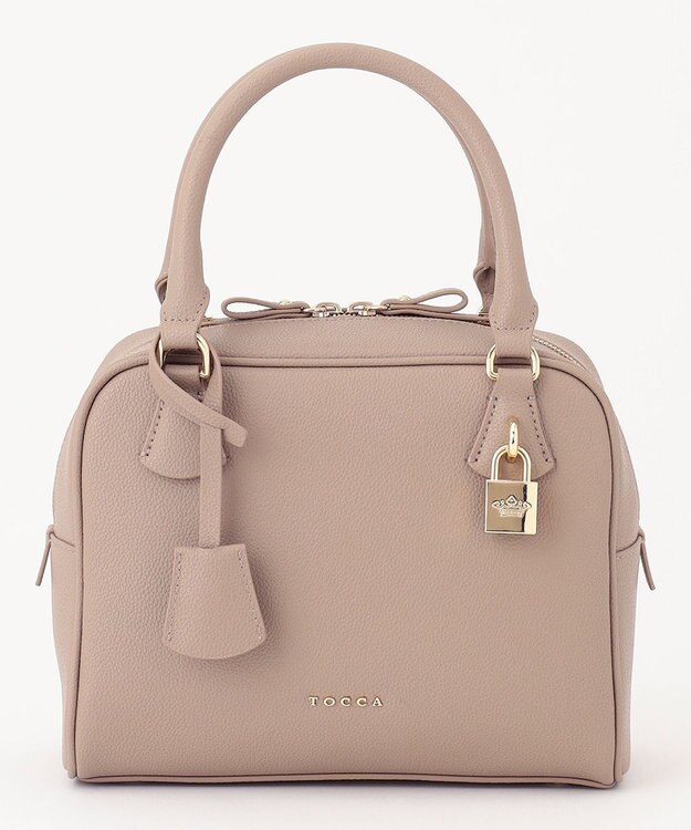 TOCCA HAPPY KEY MINI BOSTONBAG ミニ ボストンバッグ ベージュ系