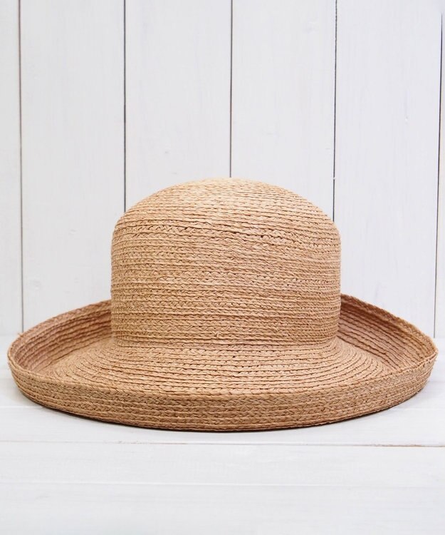 石田製帽 ソフトラフィアブレード　セーラ ベージュ