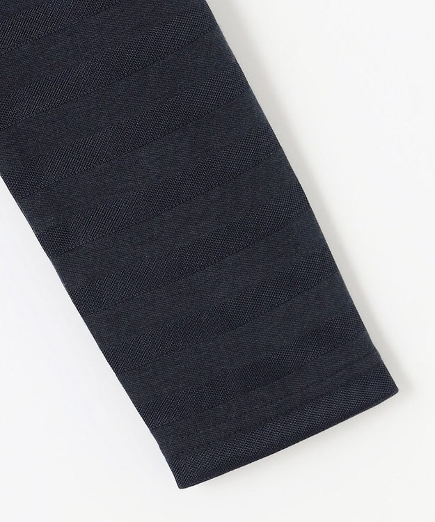 23区GOLF 【WOMEN】ブライトボーダー ポロシャツ 着回し力抜群 1枚で大活躍 高品質 1枚でも◎ ネイビー系